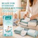 Baby Diapers Range(Medium) – Baby Kit Range(Natural Kit Color) – 100 PCS