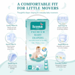Baby Diapers Range(Medium) – Baby Kit Range(Natural Kit Color) – 100 PCS