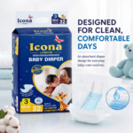 Baby Diapers – Mini , Midi & Maxi