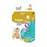 Baby Diaper – Green – Blue – L10 – Maxi