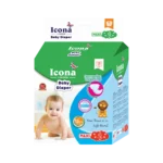 Baby Diaper – Green – Blue – L10 – Maxi