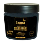 Daily Hairstyling Gel – Black – Hair Dressing Gel – 300 GM