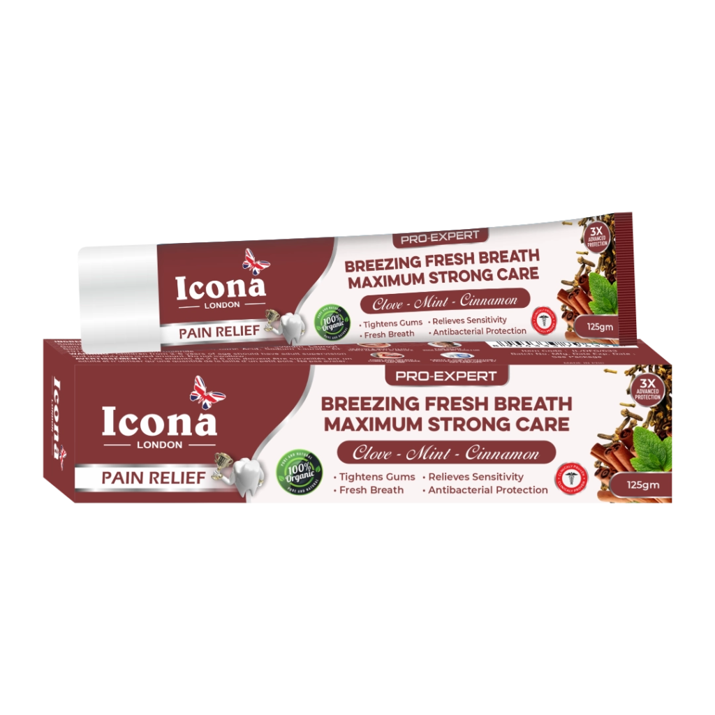Toothpaste – CLOVE, MINT & CINNAMON – 125 GM