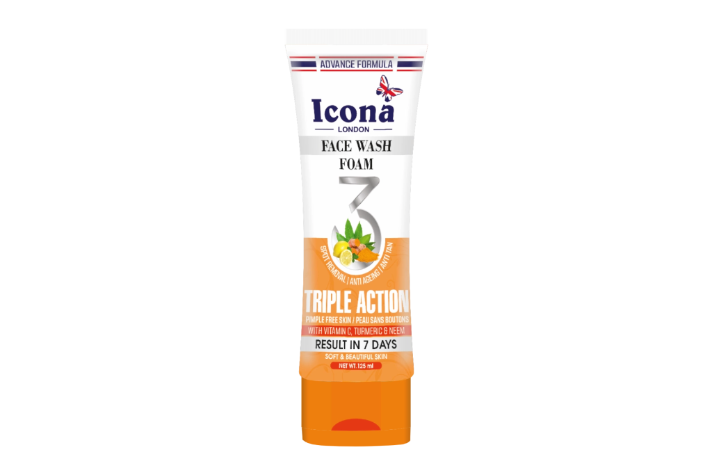 Face Wash Foam 125Ml – Triple Action