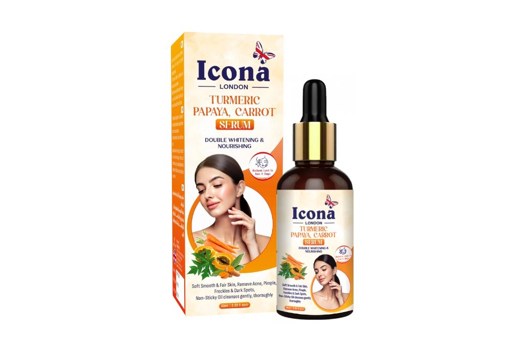 Whitening Serum 60Ml – TURMERIC, PAPAYA, CARROT