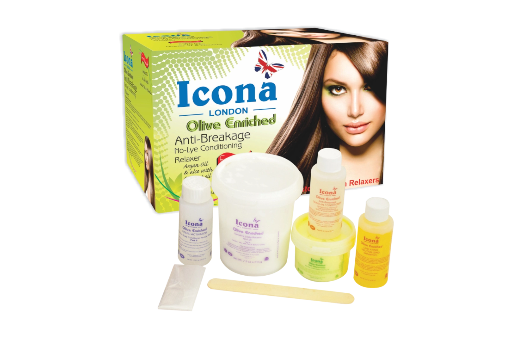 Olive Enriched Hair Relaxer Kit