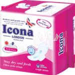 Sanitary Pads 16 PCS (6 Day + 6 Night + 4 Panty Liners)