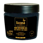 Daily Hairstyling Gel – Black – Hair Dressing Gel – 300 GM