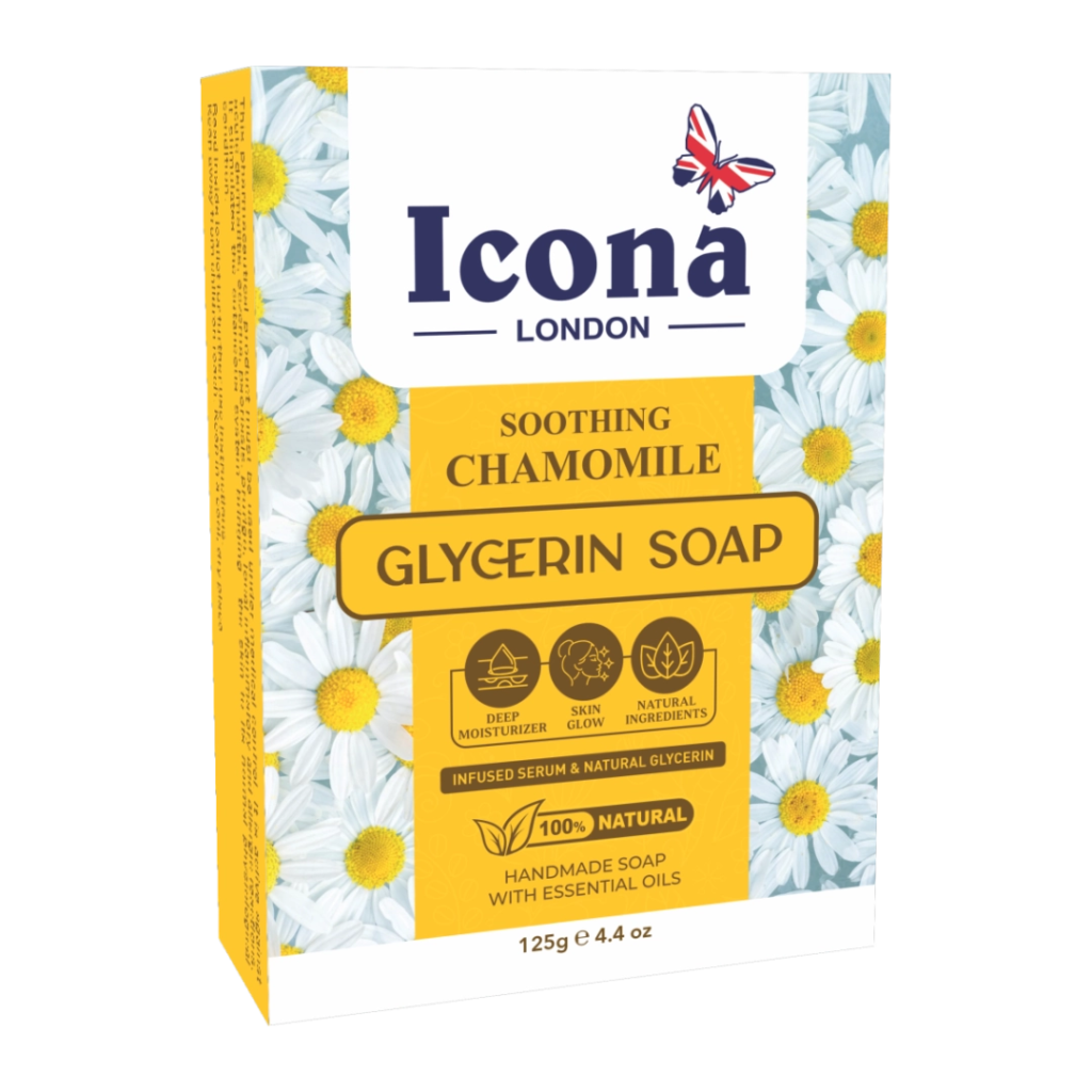 Icona London Chamomile Glycerin Soap 125 GM