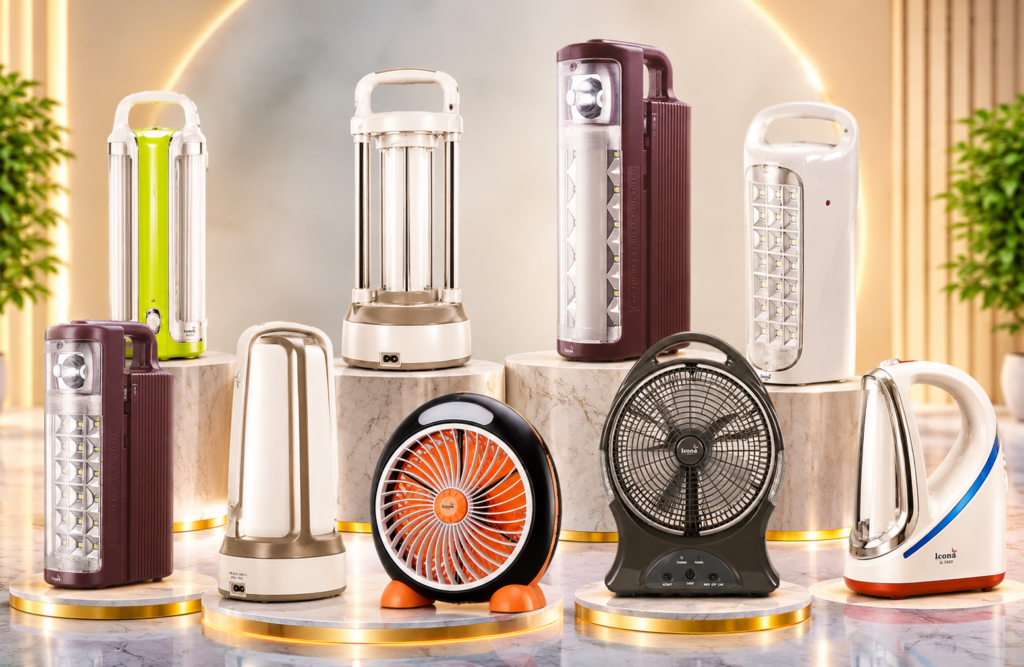 Icona London LED Rechargeable Lights