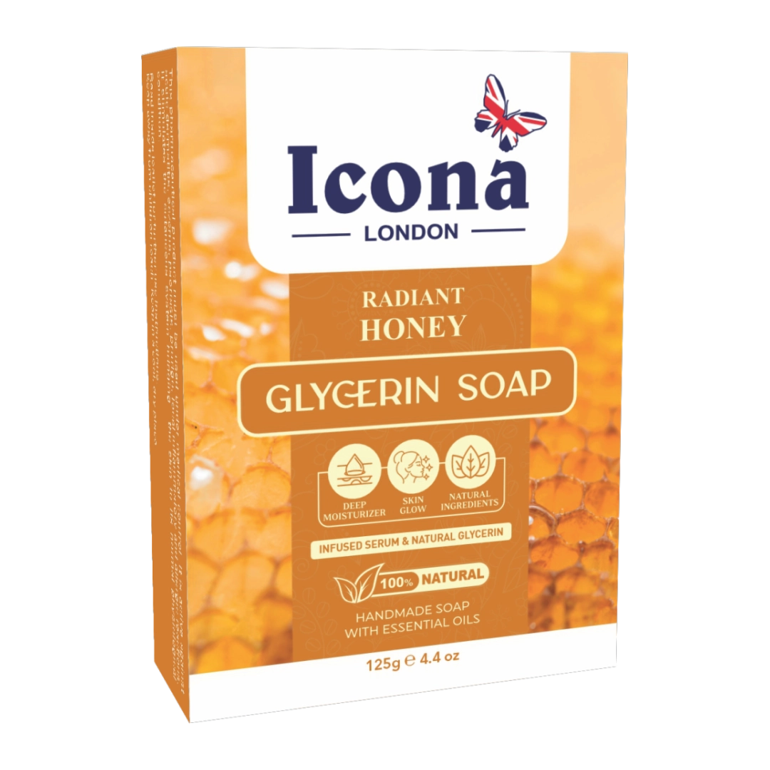 Icona London Honey Glycerin Soap 125 GM