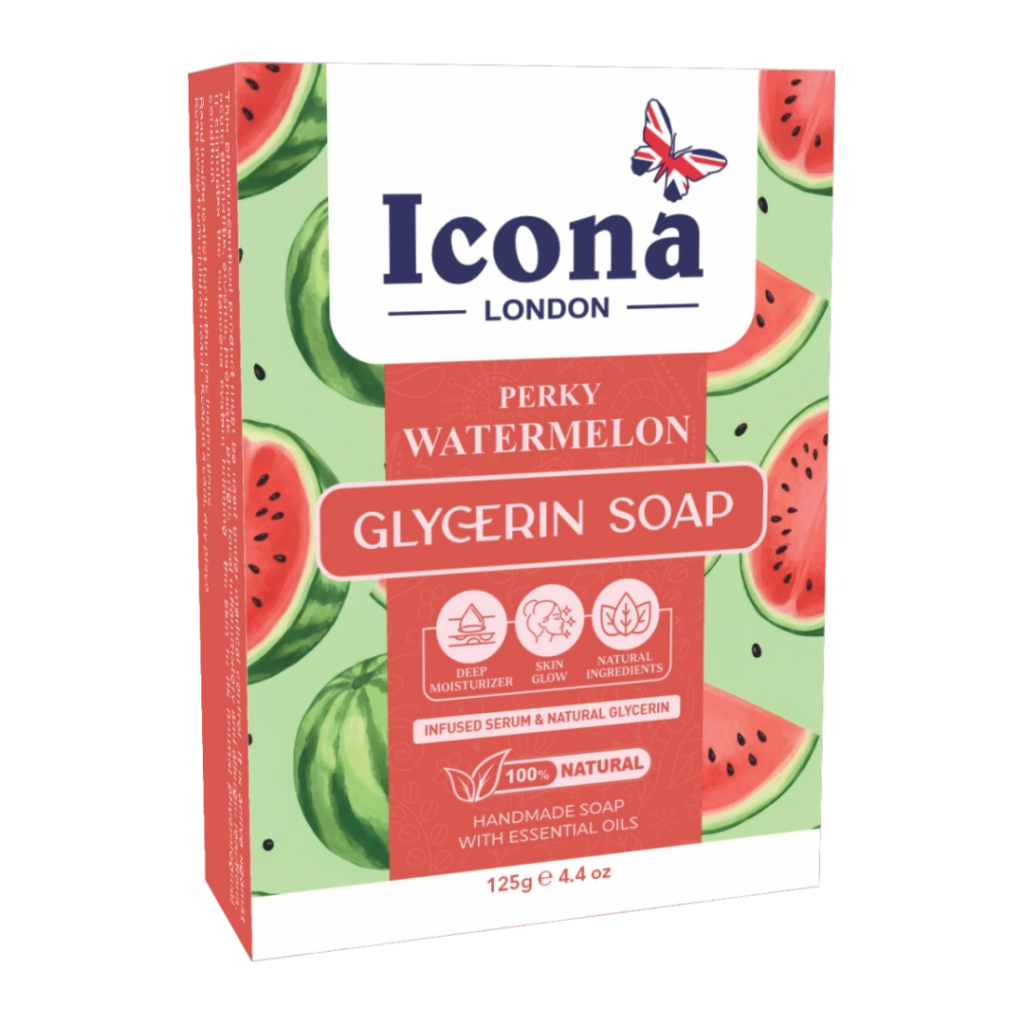 Icona London Watermelon Glycerin Soap 125 GM