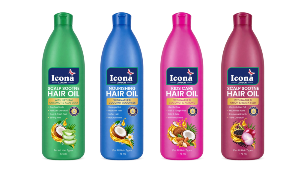 Hair Oil with Natural Ingredients – 175ML